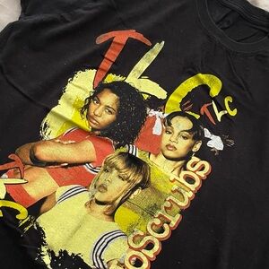 TLC 90 s style graphic tee